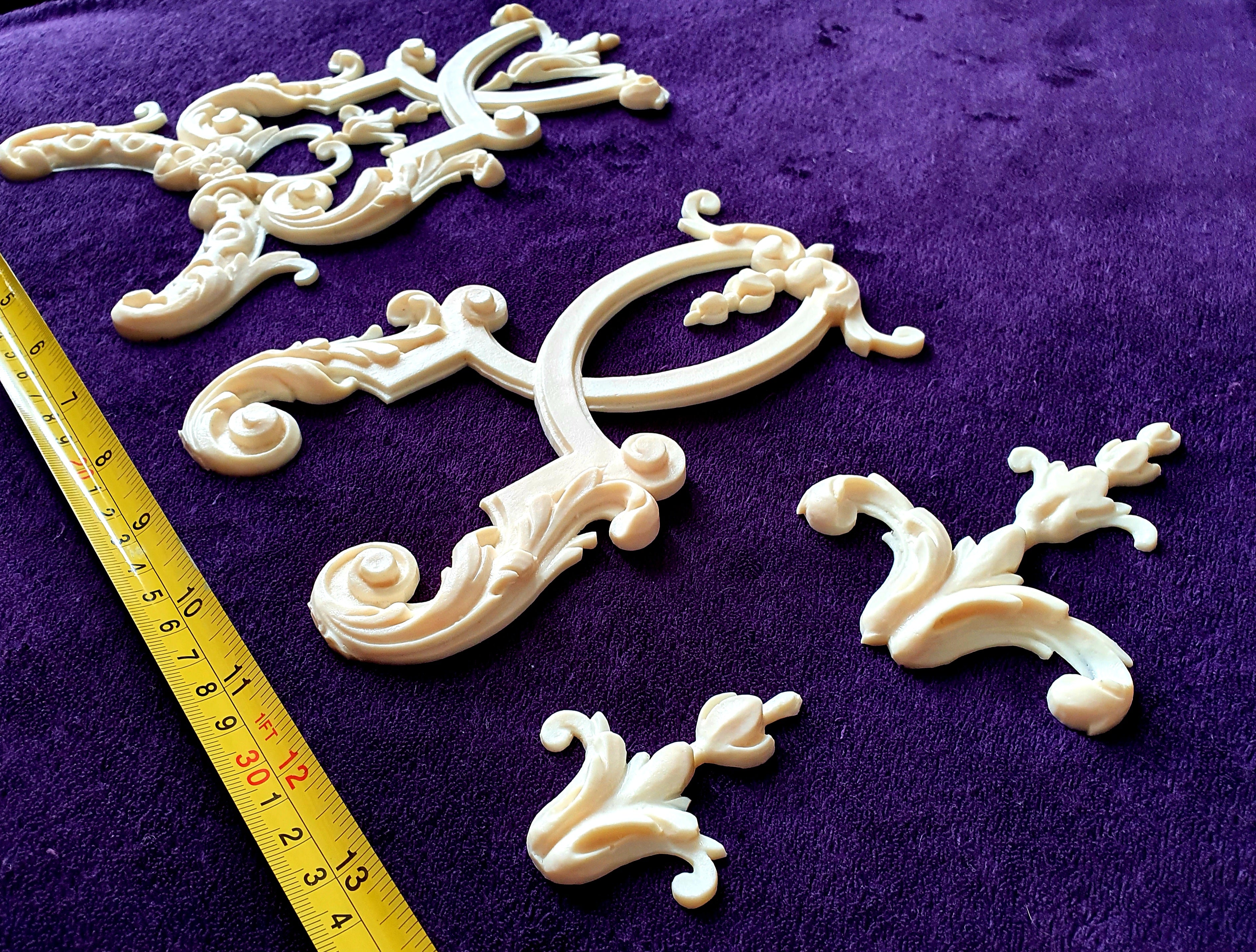 DECORATIVE MOULDING LOUIS XV STYLE WALL FURNITURE DECORATION (No139)
