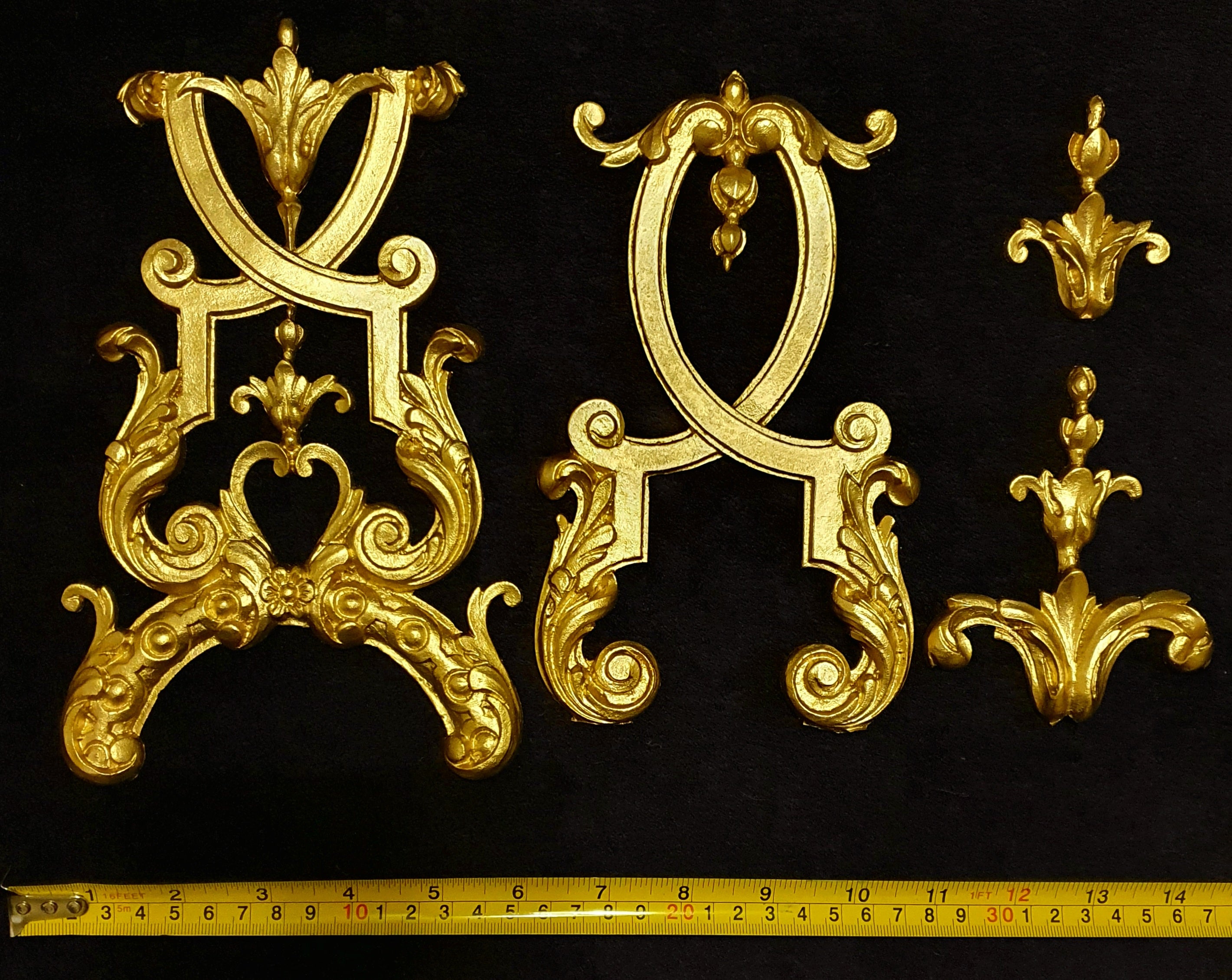 DECORATIVE MOULDING LOUIS XV STYLE WALL FURNITURE DECORATION (No139)