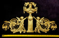 LARGE LOUIS XVI PLASTIC ORNATE WALL MIRROR MOULDING DECORATION (No150)