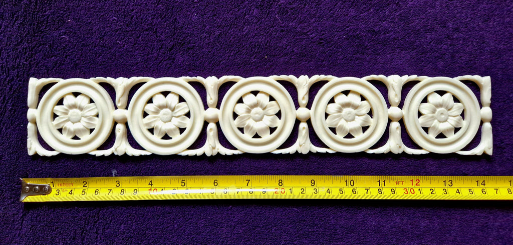 LARGE LOUIS XVI URN PLASTIC ORNATE WALL MIRROR MOULDING DECORATION (No156)