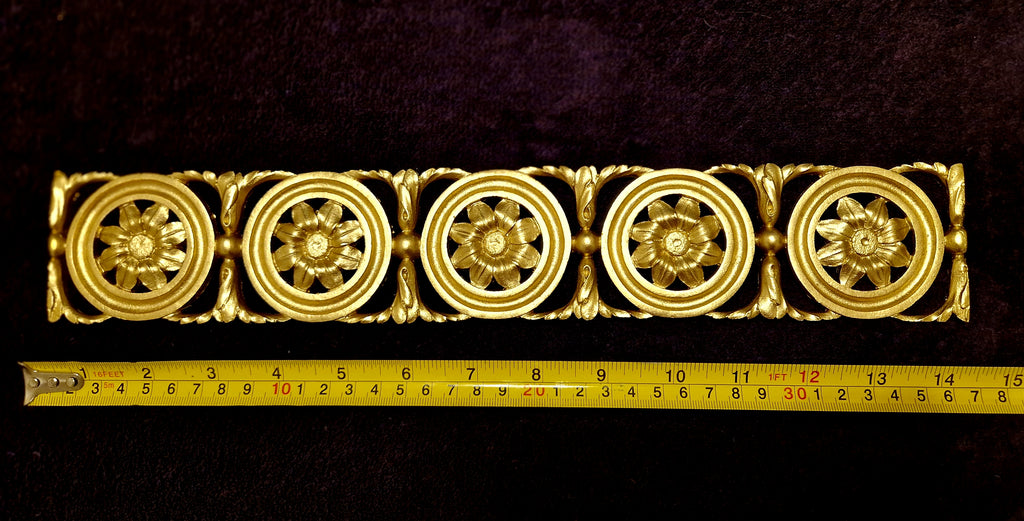 LARGE LOUIS XVI URN PLASTIC ORNATE WALL MIRROR MOULDING DECORATION (No156)