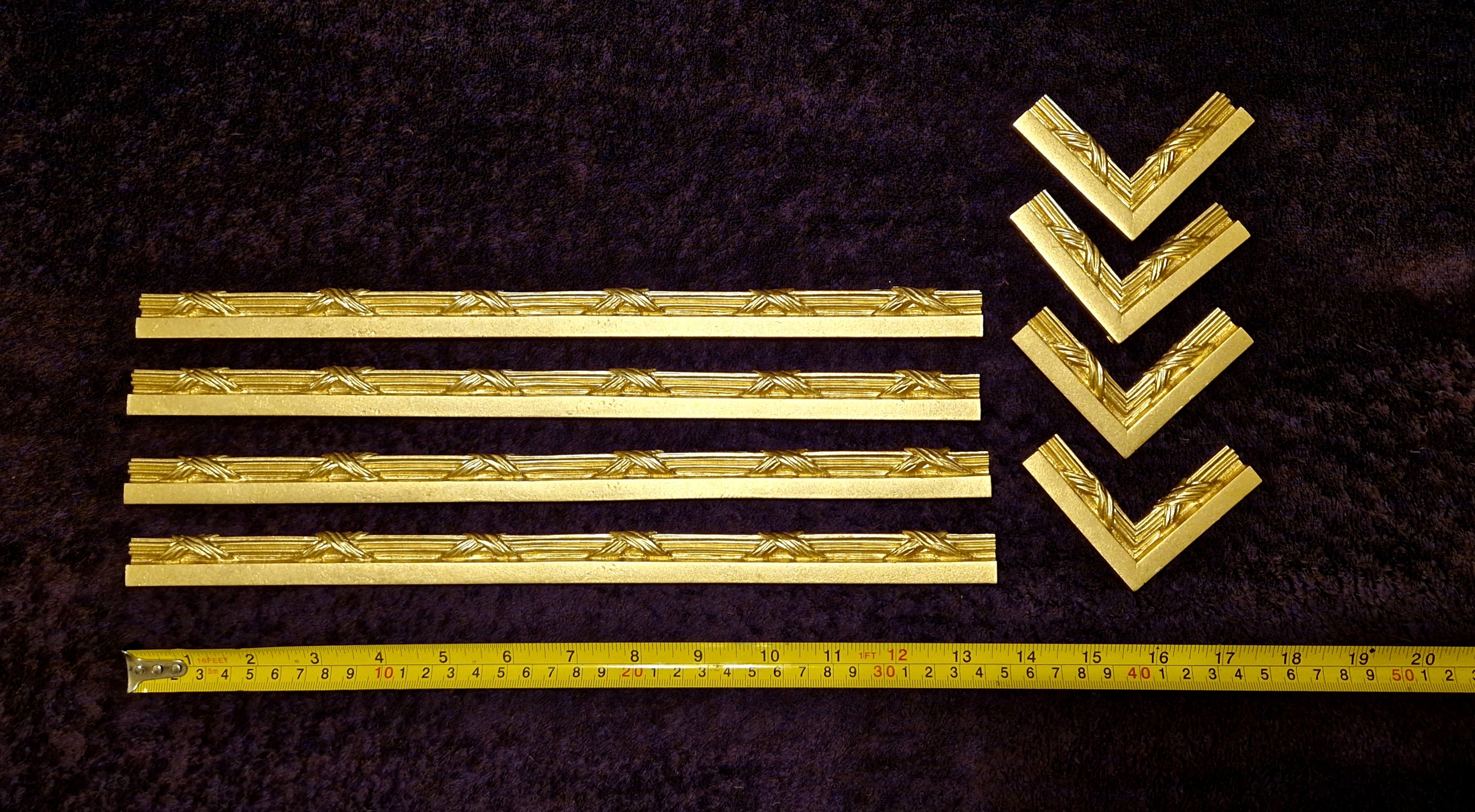 1 LARGE FRAME EMPIRE WALL MOULDING ONLAY APPLIQUE (No177)