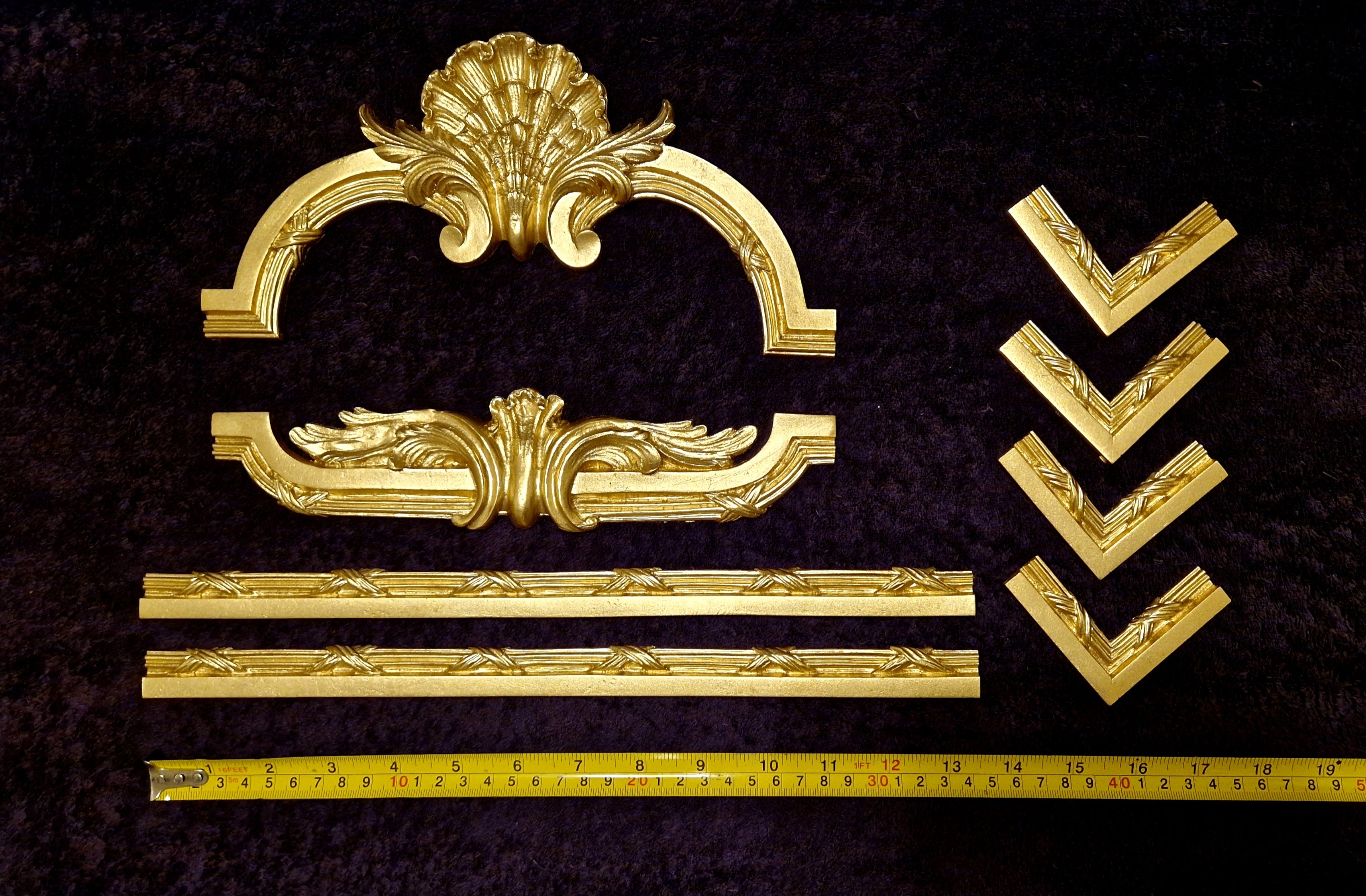 1 LARGE FRAME EMPIRE WALL MOULDING ONLAY APPLIQUE (No178)