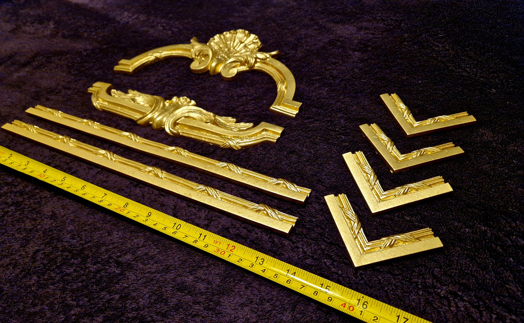 1 LARGE FRAME EMPIRE WALL MOULDING ONLAY APPLIQUE (No178)