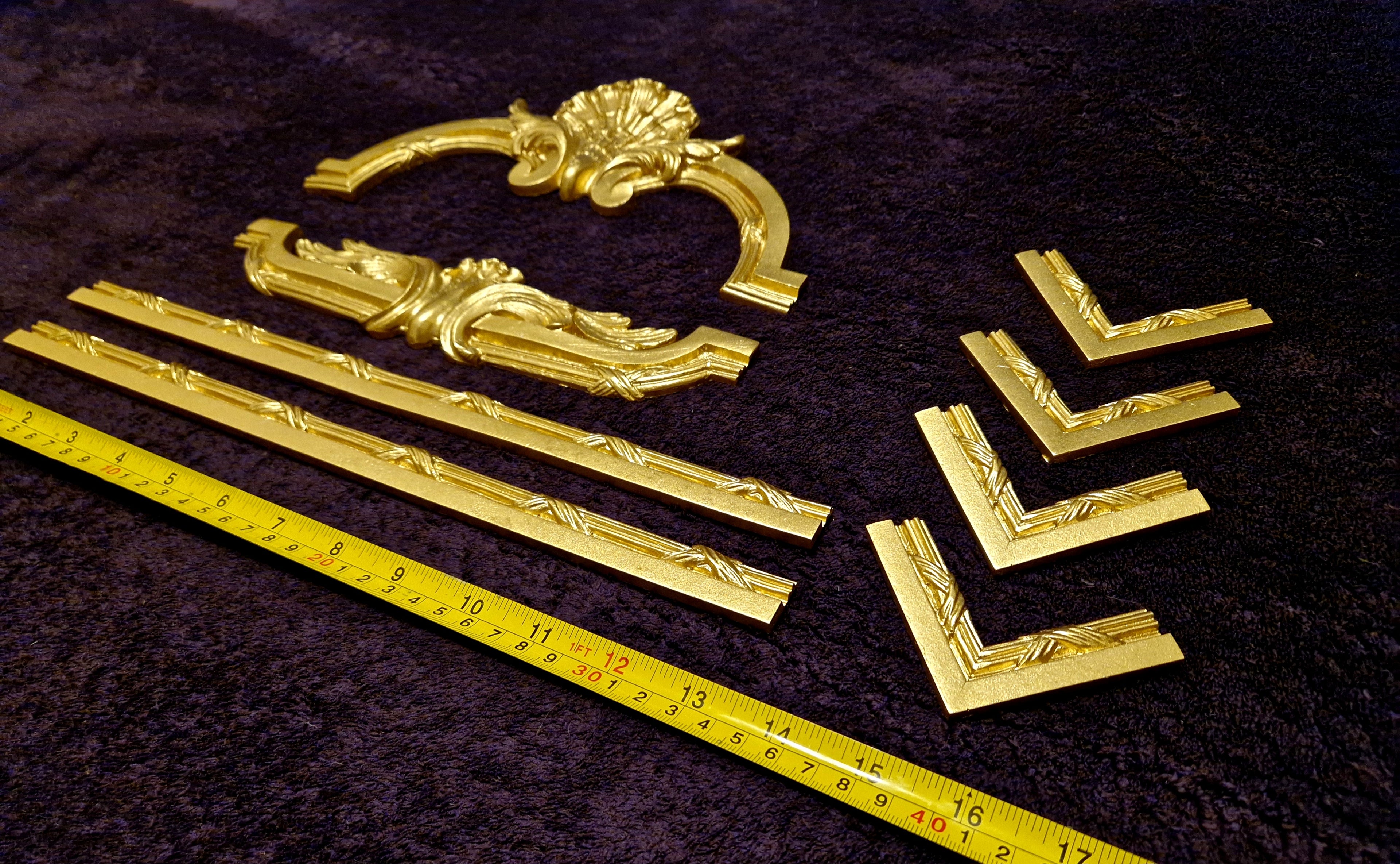 1 LARGE FRAME EMPIRE WALL MOULDING ONLAY APPLIQUE (No178)
