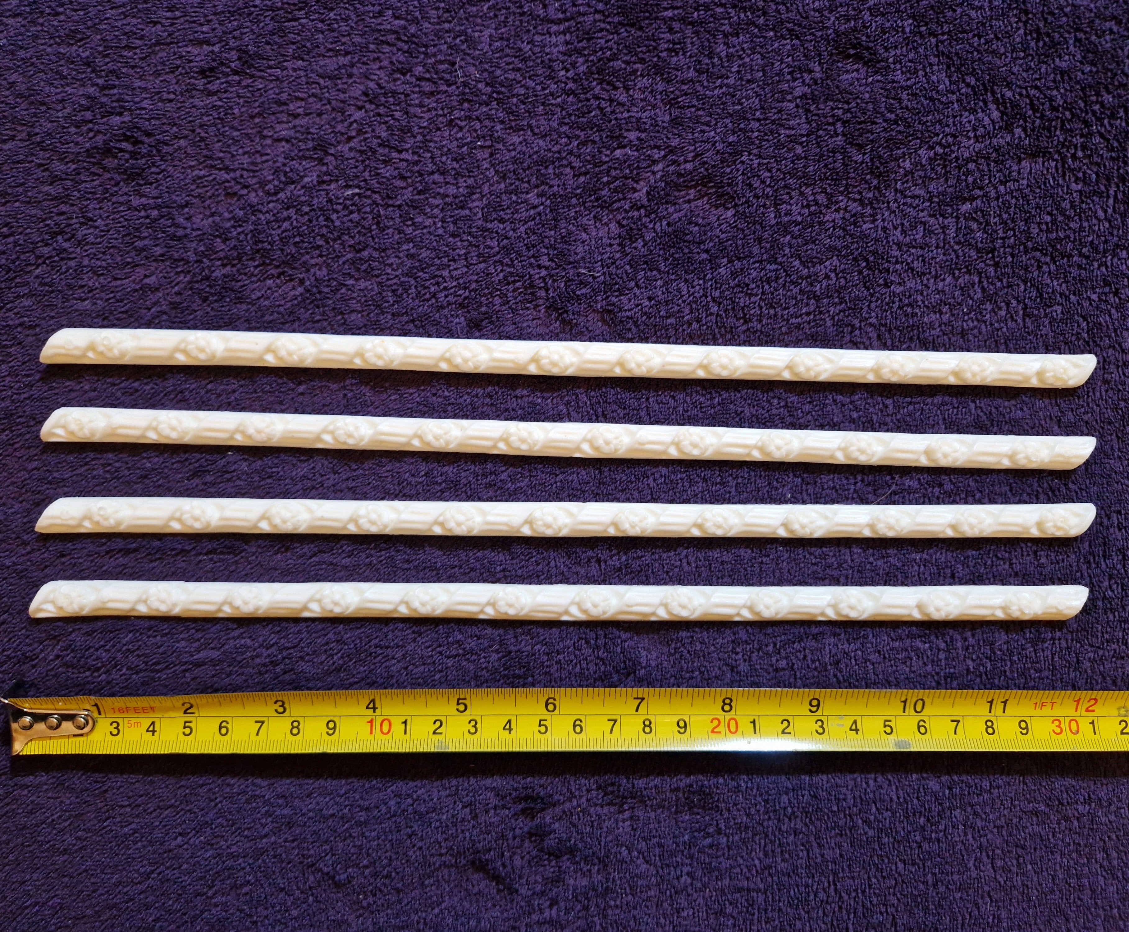 4 DECORATIVE MOULDING STRAIGHT RAIL FRAME DECORATION (189)