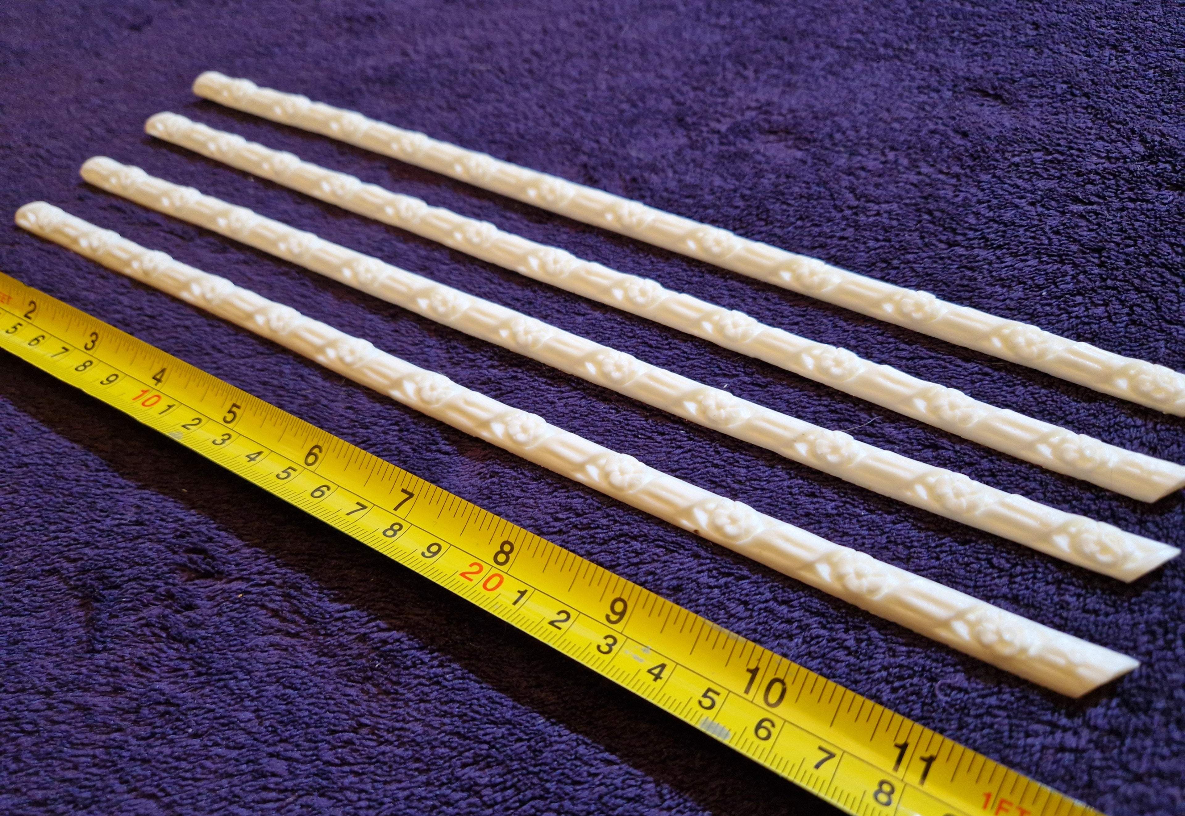 4 DECORATIVE MOULDING STRAIGHT RAIL FRAME DECORATION (189)