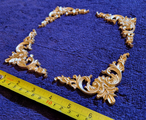 4 CORNERS DECORATIVE MOULDINGS WALL MIRROR DECORATION (No190)
