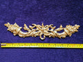 DECORATIVE PLASTIC MOULDING LOUIS XVI ANTIQUE STYLE APPLIQUE GILT WHITE WALL DECORATION (No193)