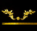 DECORATIVE MOULDING WALL DECORATION CORNER RIBBON FLORAL SWAG (No205)